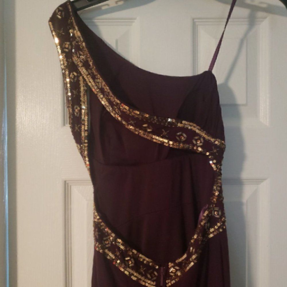Adrianna Papell Purple Ball Gown Size 5-6
